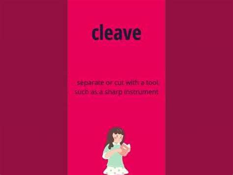 cleave meaning in tagalog sentence|CLEAVE Meaning in Tagalog .